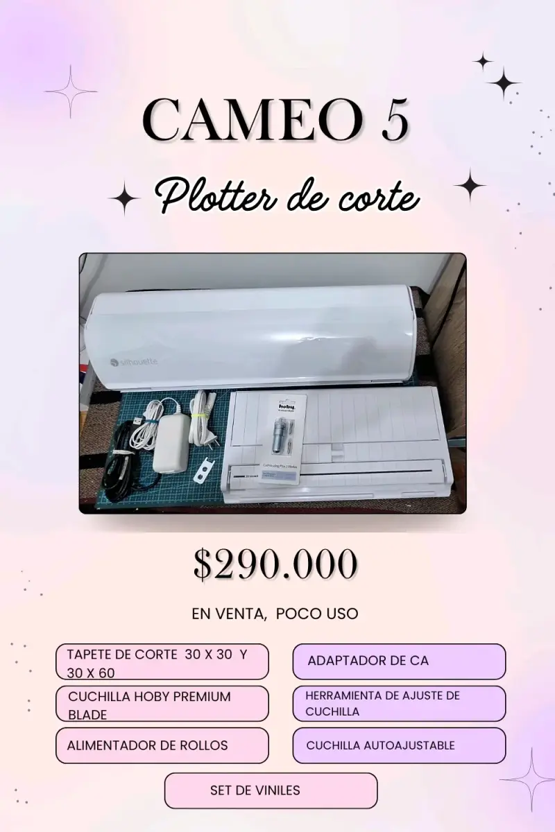 Plotter de Corte Silhouette Cameo 5 con Accesorios - 1