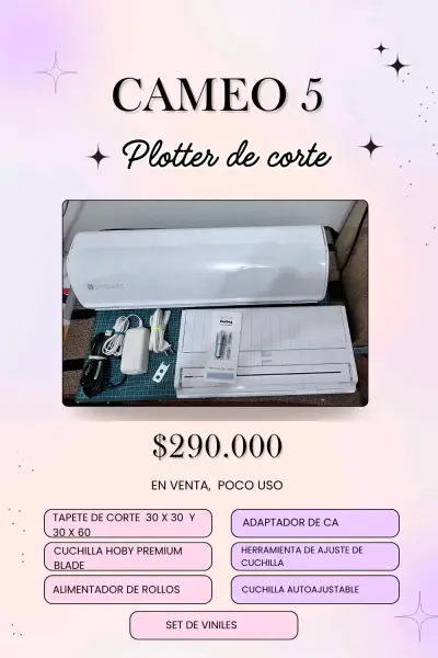 Plotter de Corte Silhouette Cameo 5 con Accesorios - miniatura 1
