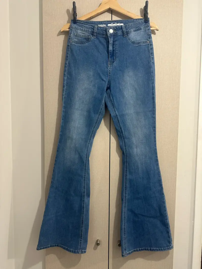 Jeans azul clásico para mujer Sybilla - 1