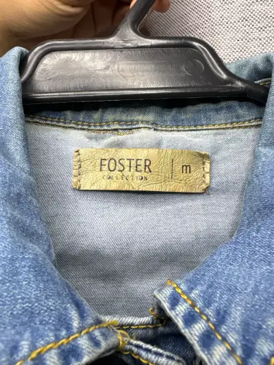 Chaqueta de mezclilla Foster Collection talla M - miniatura 1