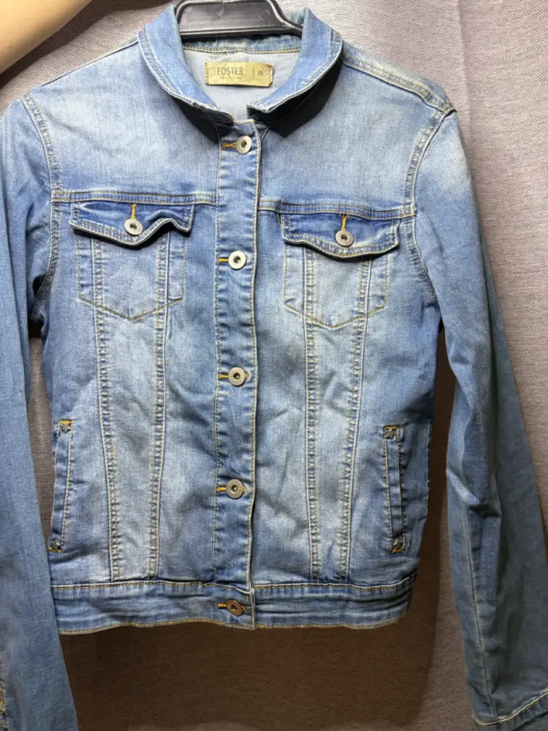 Chaqueta de mezclilla Foster Collection talla M - 2