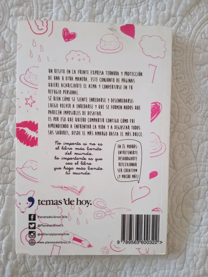 Libro 'Besito en la Frente' de Valentina Villagra - 2