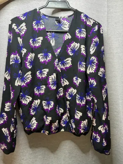 Vestido floral Massimo Dutti talla M - miniatura 2