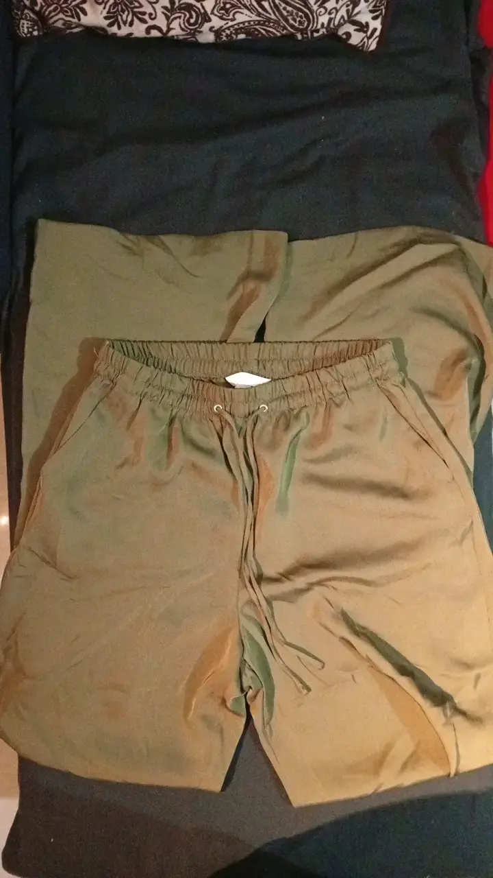 Pantalones cargo verde oliva unisex - 2