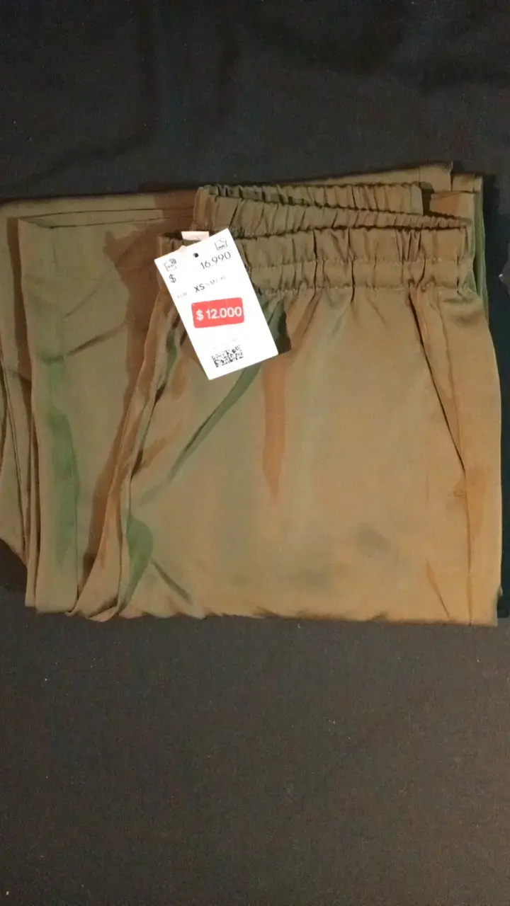 Pantalones cargo verde oliva unisex - 3