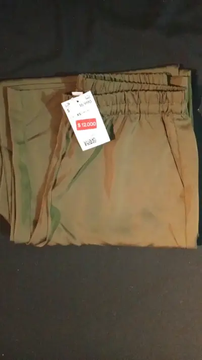 Pantalones cargo verde oliva unisex - miniatura 3