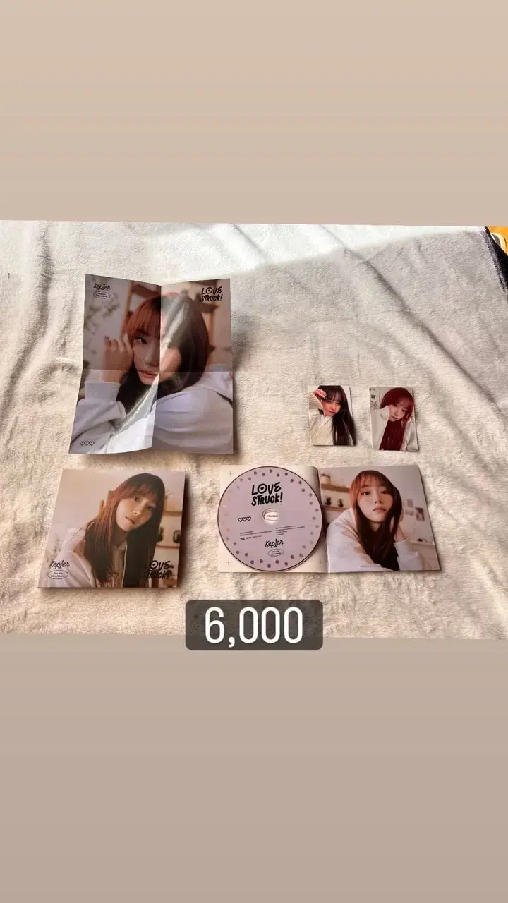 Álbum de K-pop Kep1er Love Struck con Photocards