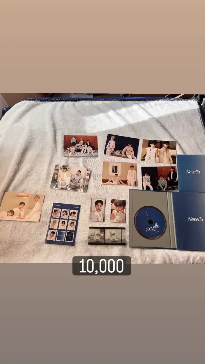 Álbum de colección Novella con fotos y CD