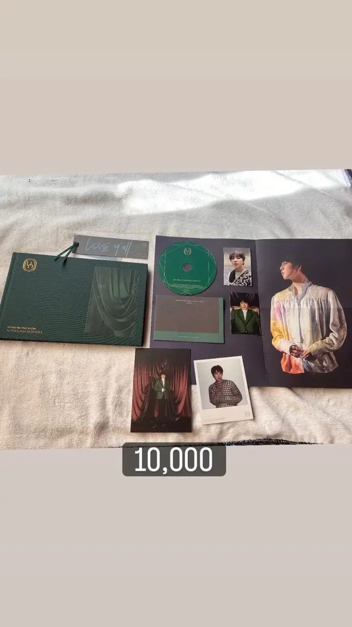 Álbum de colección con CD y fotos de artista