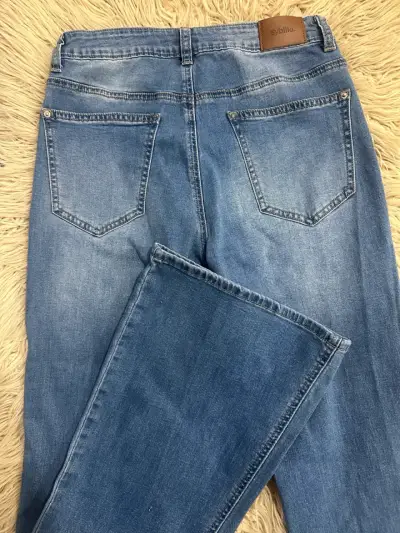 Jeans azul clásico para mujer Sybilla - miniatura 5