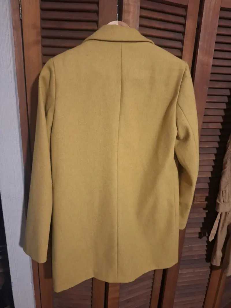 Abrigo amarillo Sybilla talla M - 3