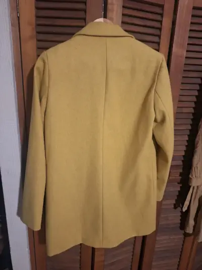Abrigo amarillo Sybilla talla M - miniatura 3