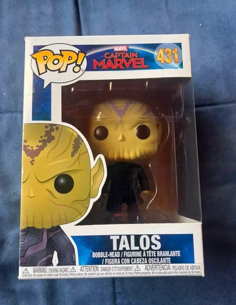 Figura Funko Pop Talos de Captain Marvel