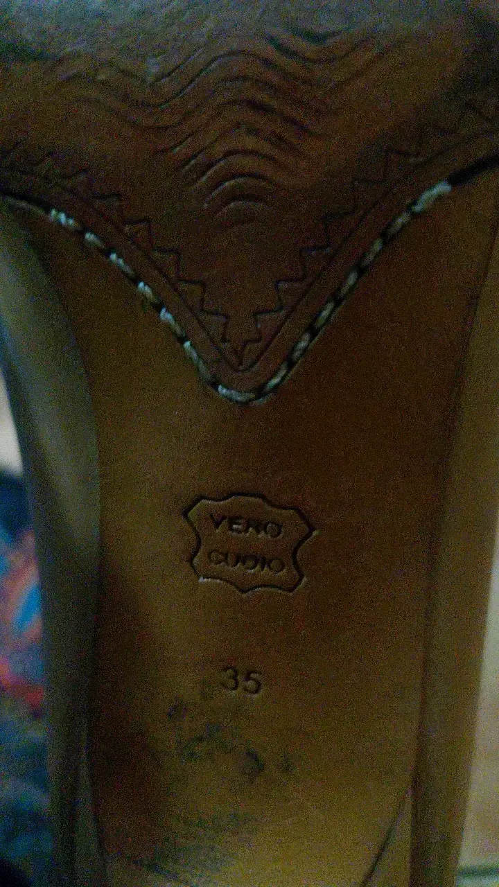 Zapatos de tacón beige gacel t35 - 2