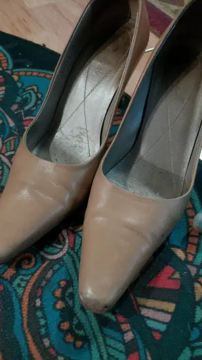 Zapatos de tacón beige gacel t35 - miniatura 4