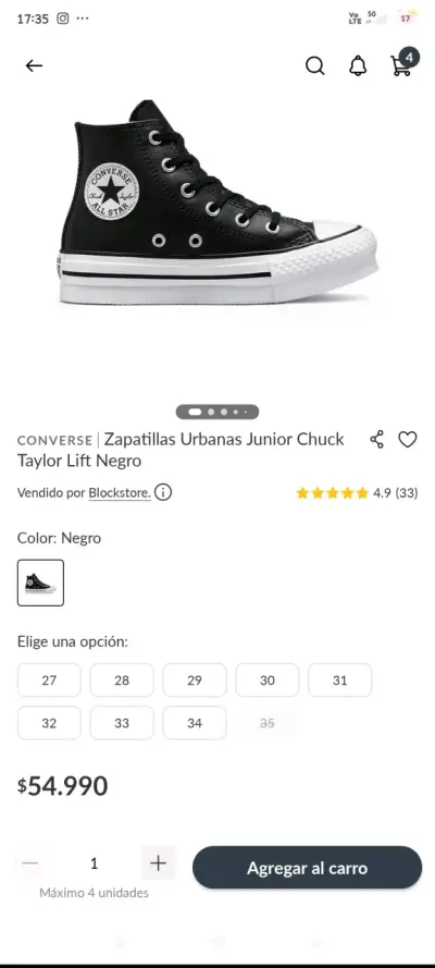 Converse Chuck Taylor Lift - miniatura 6