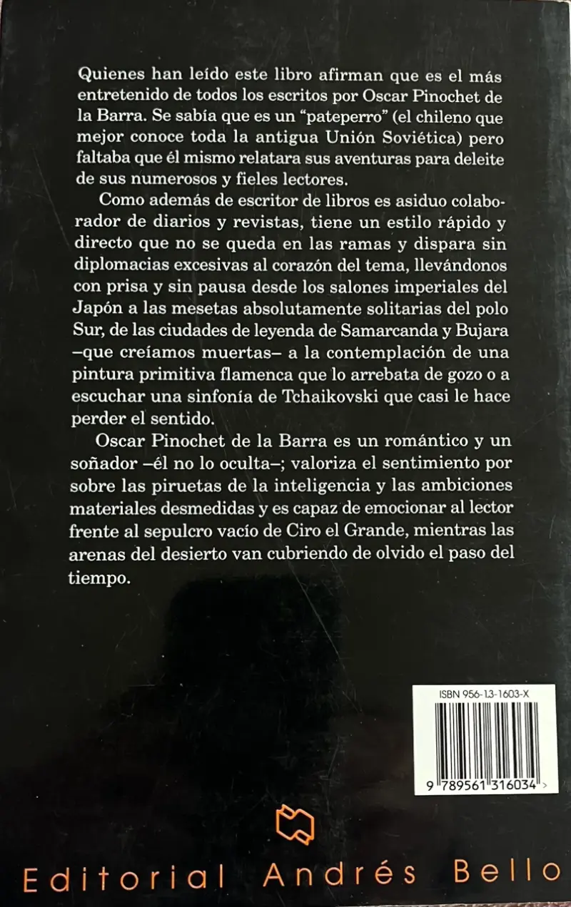 Libro 'Memorias Poco Diplomáticas' de Óscar Pinochet - 2