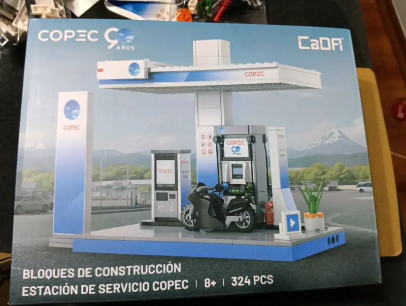 Bloques de construcción estación de servicio Copec - 1