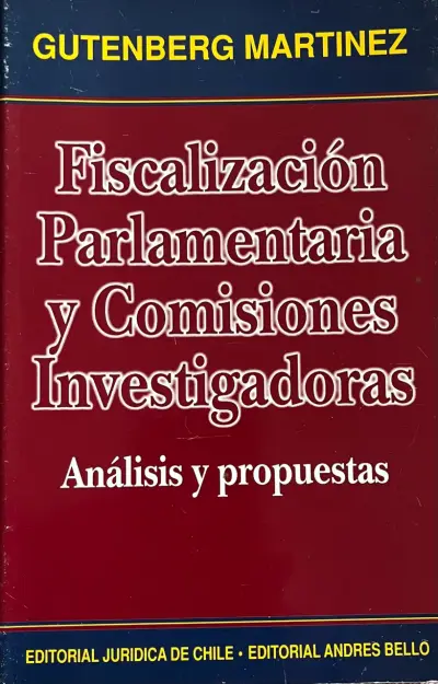 Libro Fiscalización Parlamentaria y Comisiones Investigadoras - miniatura 1