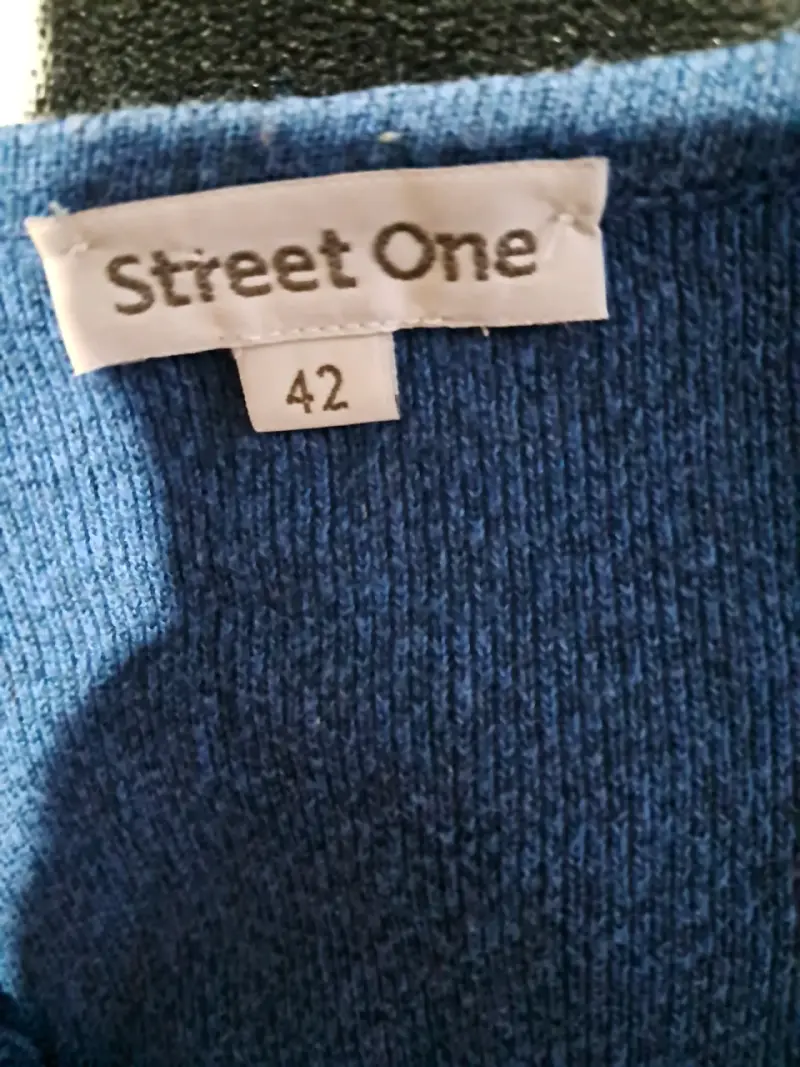 Suéter azul Street One talla 42 - 1