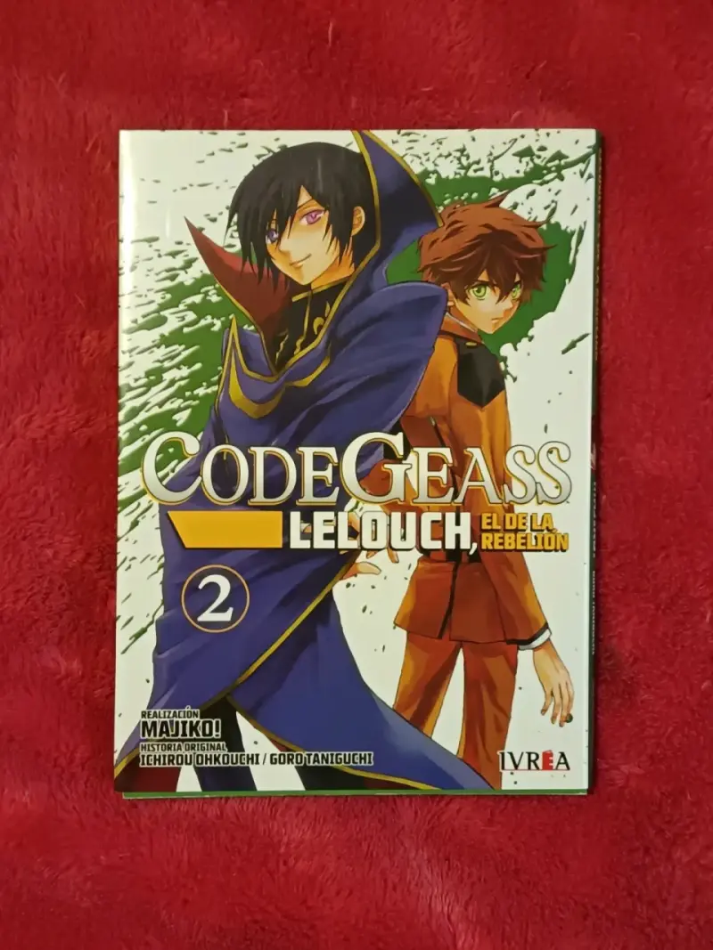 Manga Code Geass Volumen 2 - 1