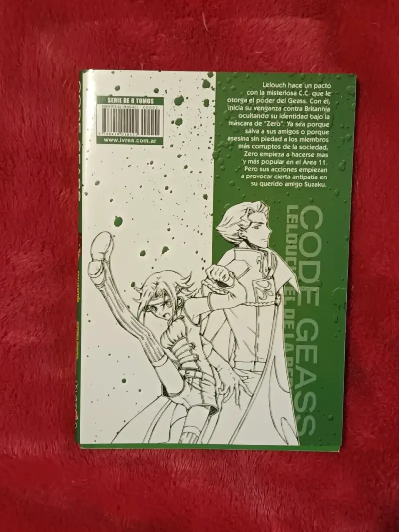 Manga Code Geass Volumen 2 - 2