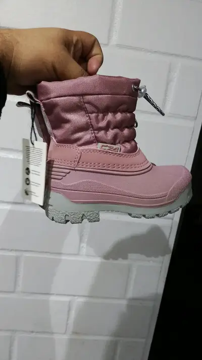 Botas de invierno para niña color rosa - miniatura 5