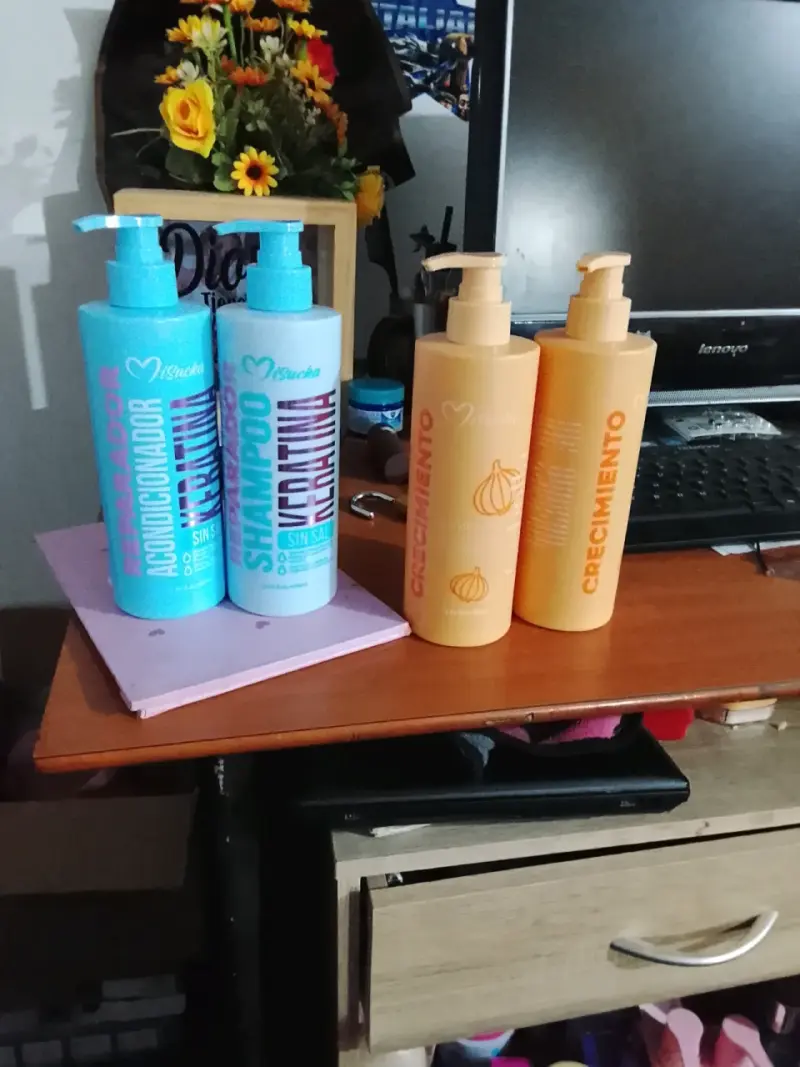Set de Shampoo y Acondicionador Isuela para Crecimiento y Keratina