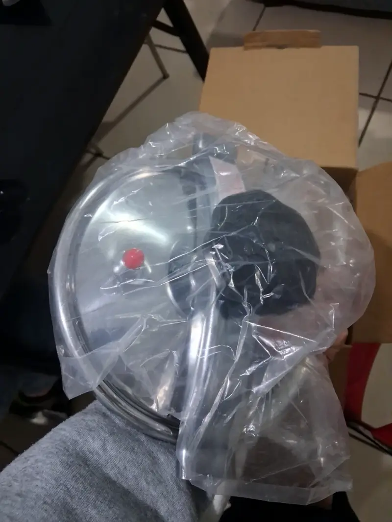 Olla a presión Wens 6 litros de aluminio - 5