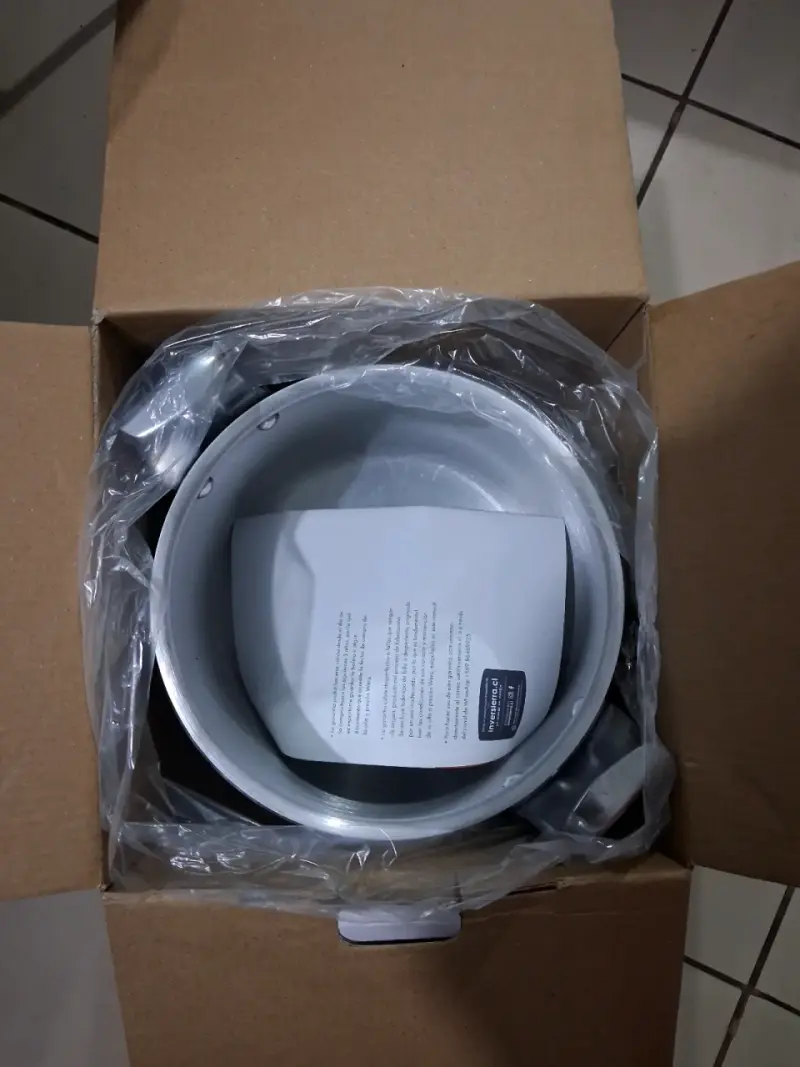Olla a presión Wens 6 litros de aluminio - 6