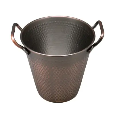 Balde de Cobre Martillado Wayu para Enfriar Bebidas - miniatura 2