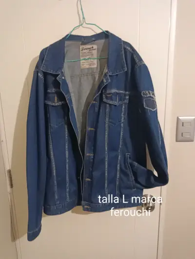 Chaqueta de mezclilla Ferouch talla L - miniatura 1