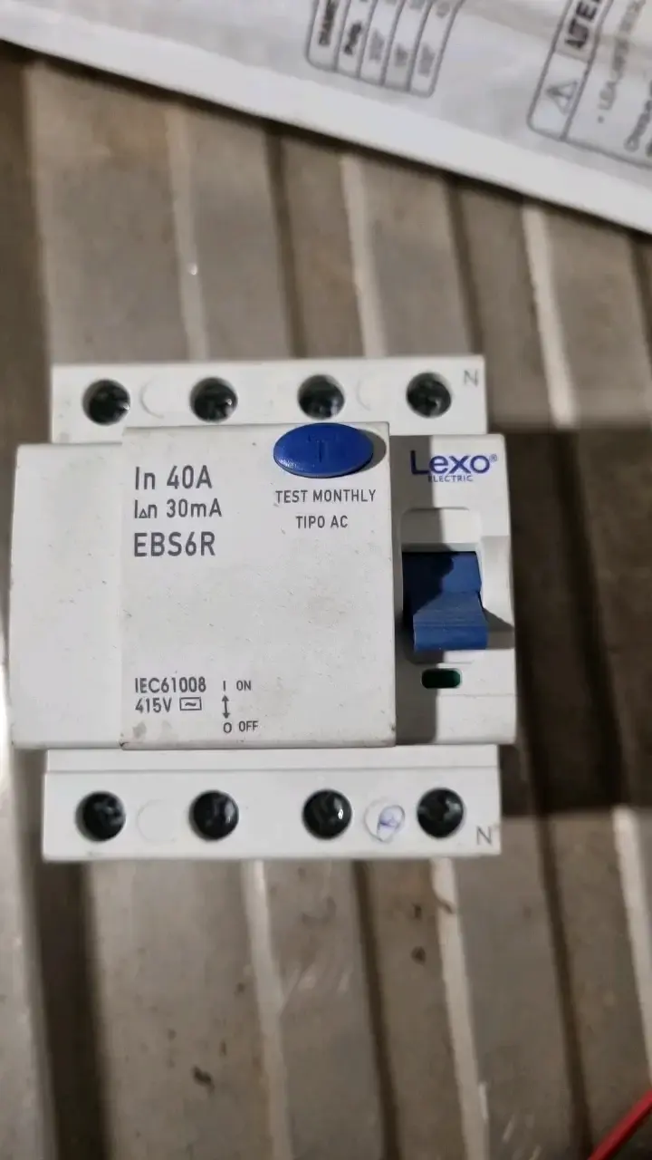 Interruptor diferencial Lexo 40A 30mA