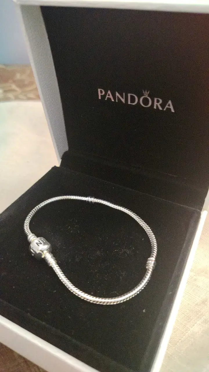 Pulsera de plata Pandora en caja original - 3