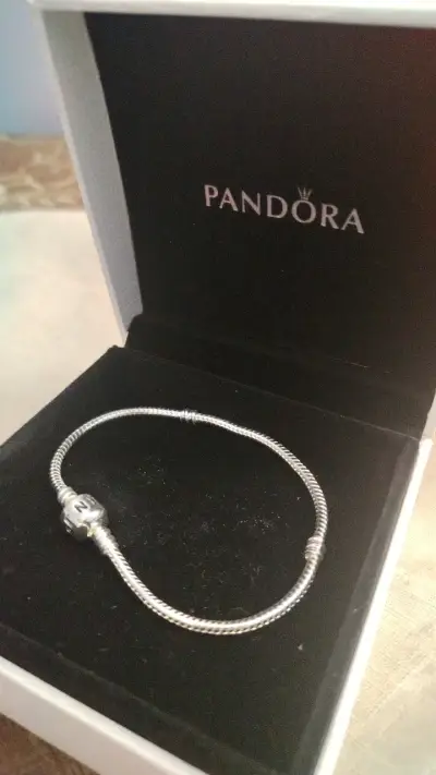 Pulsera de plata Pandora en caja original - miniatura 3