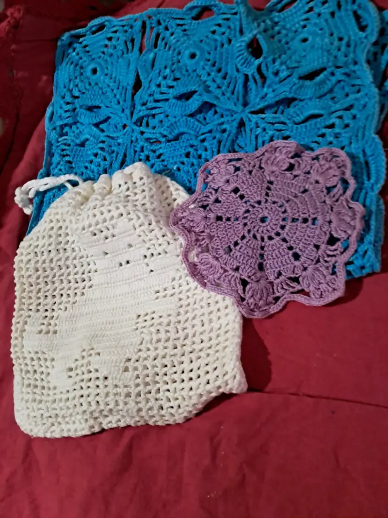 y tapetes tejidos a crochet - 1