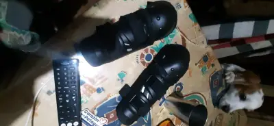 Rodillera protectora deportiva negra - miniatura 2