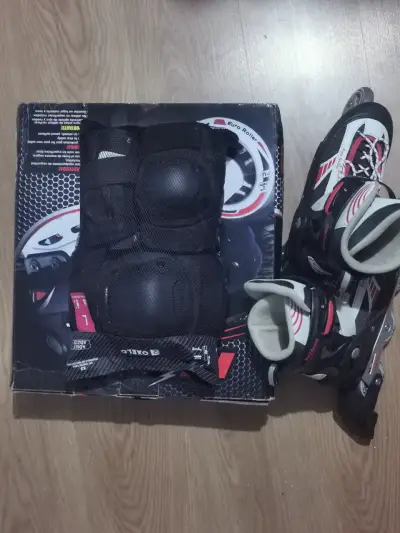 Patines en línea Oxelo con protecciones - miniatura 1