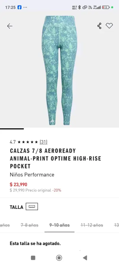 Leggings deportivos estampados para mujer - miniatura 2