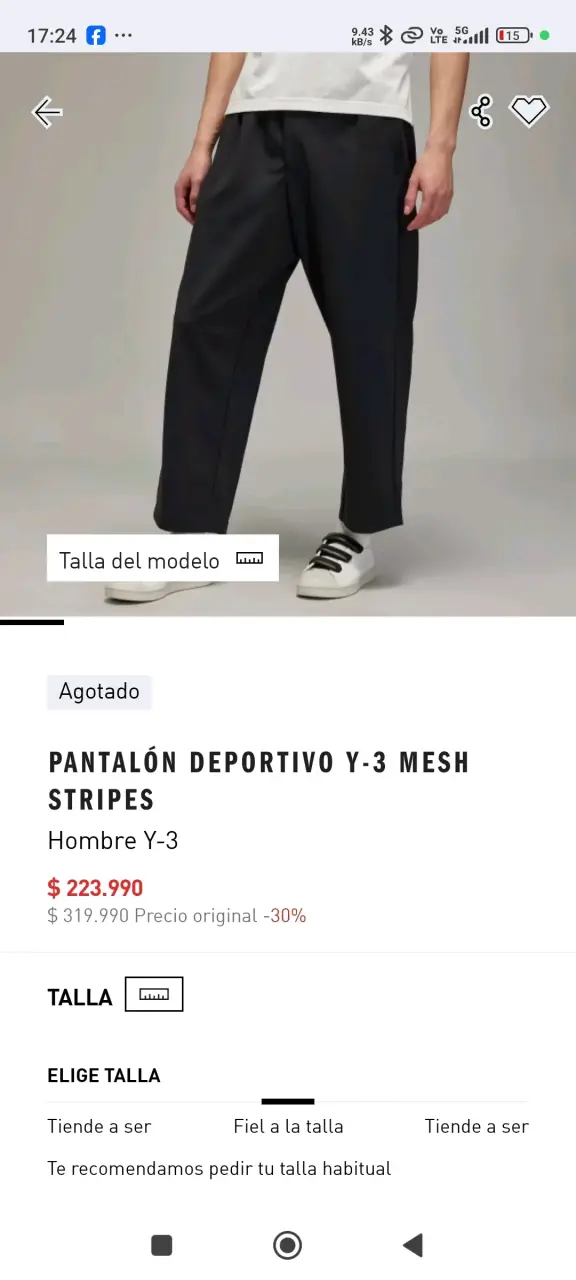 Pantalones negros casuales para hombre - 2