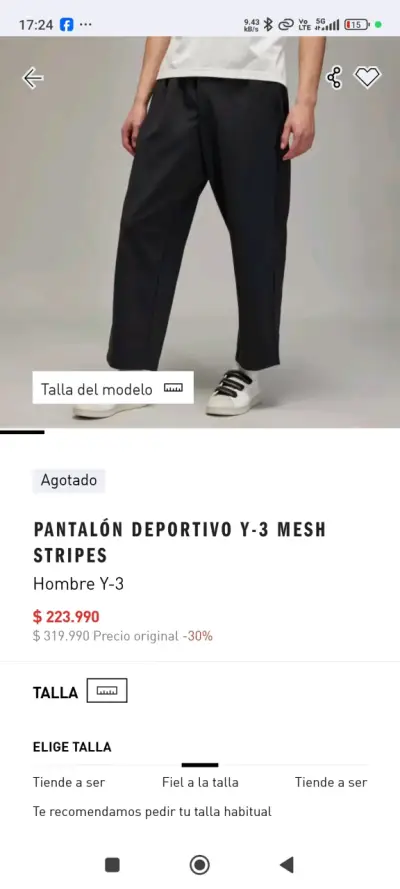 Pantalones negros casuales para hombre - miniatura 2