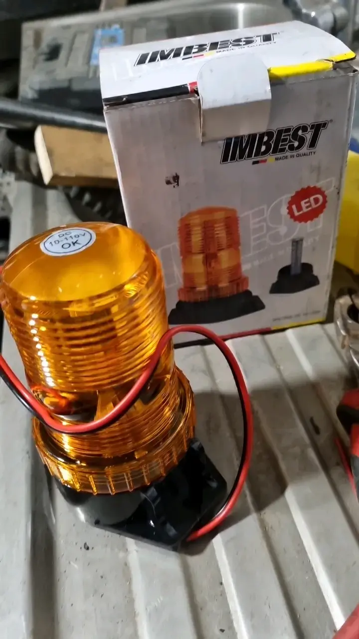 Luz de advertencia LED ámbar IMBEST