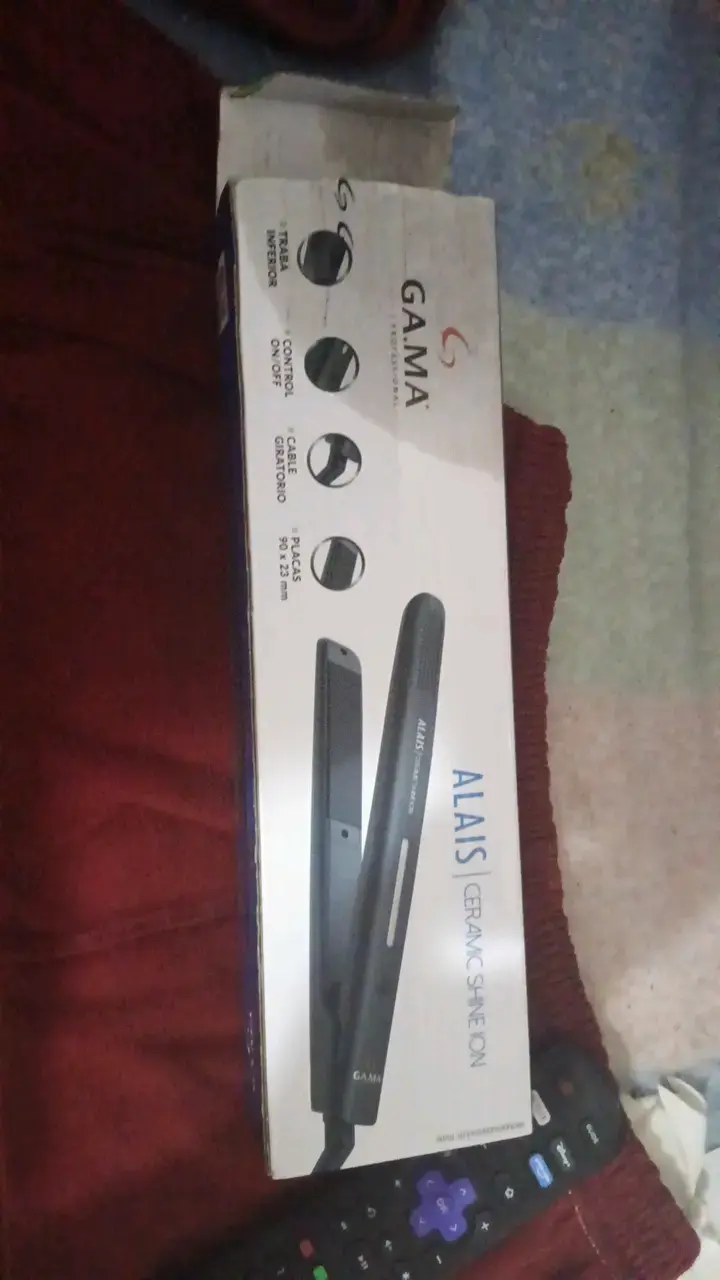 Plancha de Pelo Gama Alais Ceramic Shine Ion