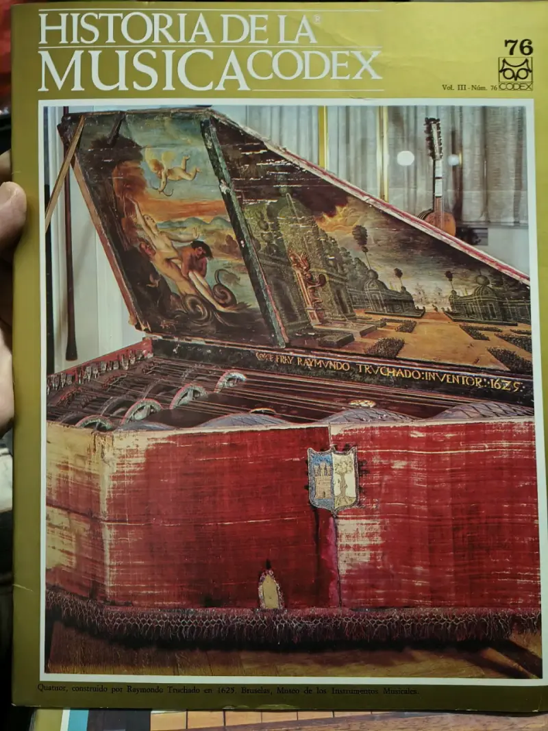 Revista Historia de la Música Codex Volumen desde - 1