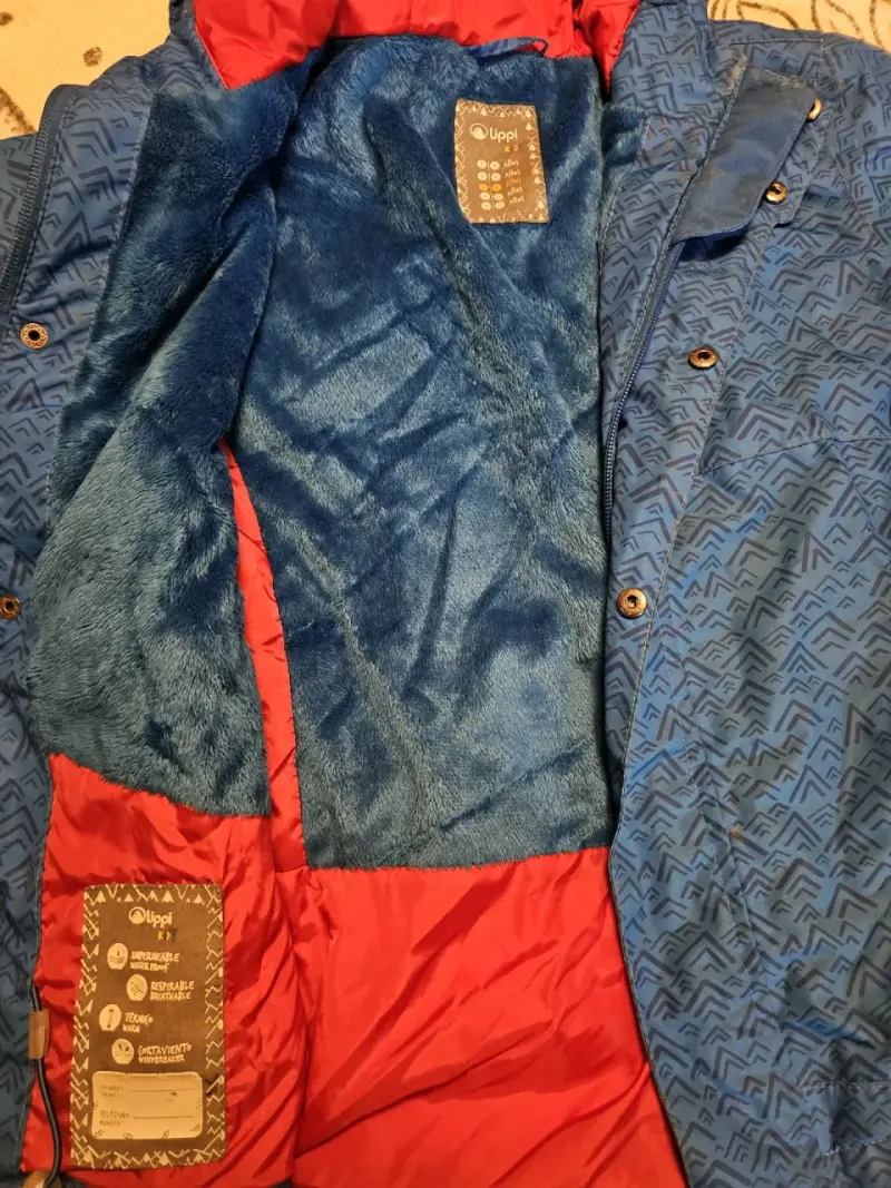 LIPPI Chaqueta impermeable niño azul Mini Andes - 4