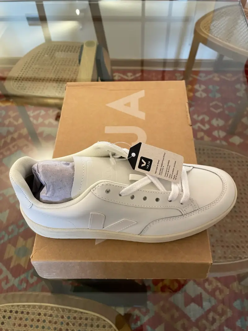 Zapatillas blancas Veja de cuero 36 - 1