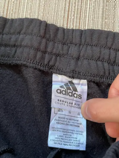 Pantalones deportivos negros Adidas - miniatura 3