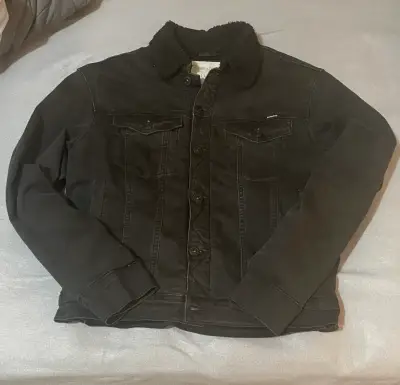 Chaqueta de mezclilla negra Hombre Barbados - miniatura 1