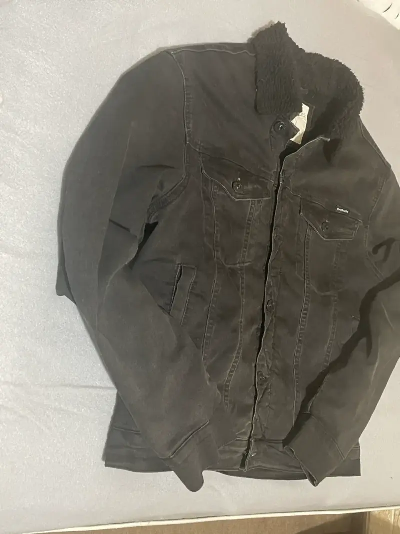 Chaqueta de mezclilla negra Hombre Barbados - 2
