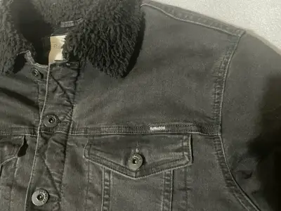 Chaqueta de mezclilla negra Hombre Barbados - miniatura 4